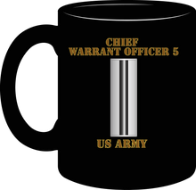 Load image into Gallery viewer, Army - Emblem - Warrant Officer - CW5 - Bar - US Army - Mug