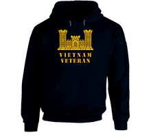 Load image into Gallery viewer, Army - Engineer Branch - Vietnam Veteran Hoodie