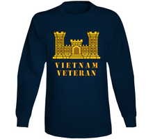 Load image into Gallery viewer, Army - Engineer Branch - Vietnam Veteran Long sleeve