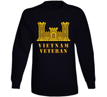 Load image into Gallery viewer, Army - Engineer Branch - Vietnam Veteran Long sleeve
