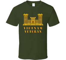Load image into Gallery viewer, Army - Engineer Branch - Vietnam Veteran Classic T Shirt