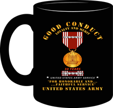 Load image into Gallery viewer, Army - Good Conduct Medal for 30 Years Service - Mug