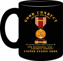 Load image into Gallery viewer, Army - Good Conduct Medal for 33 Years Service - Mug