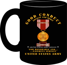 Load image into Gallery viewer, Army - Good Conduct Medal for 9 Years Service - Mug