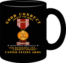 Load image into Gallery viewer, Army - Good Conduct Medal for 9 Years Service - Mug