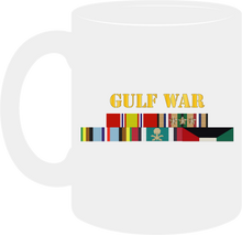Load image into Gallery viewer, Army - Gulf War with GULF Service Ribbons - Mug
