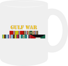 Load image into Gallery viewer, Army - Gulf War with GULF Service Ribbons - Mug