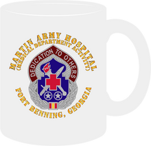 Load image into Gallery viewer, Martin Army Hospital, Crest, Ft Benning Georgia - Mug