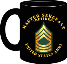 Load image into Gallery viewer, US Army - Master Sergeant (MSG) - Retired - Mug