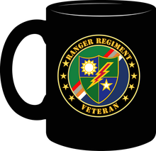 Load image into Gallery viewer, Army - Ranger Regiment Veteran - Distinctive Unit Insignia - Mug