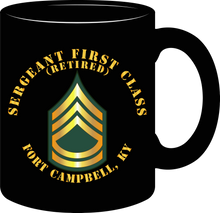 Load image into Gallery viewer, Army - Sergeant First Class (Retired) - Fort Campbell, Kentucky - Mug