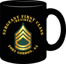 Load image into Gallery viewer, Army - Sergeant First Class (Retired) - Fort Gordon, Georgia - Mug