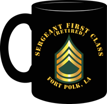 Load image into Gallery viewer, Army - Sergeant First Class (Retired) - Fort Polk, Los Angeles - Mug