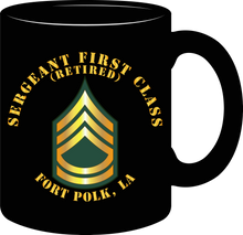 Load image into Gallery viewer, Army - Sergeant First Class (Retired) - Fort Polk, Los Angeles - Mug