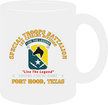 Load image into Gallery viewer, Army - Special Troops Battalion, 1st Cavalry Division "Live the Legend" Mug