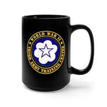 Load image into Gallery viewer, Black Mug 15oz - Army - Third Army Training Center - WWII
