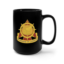 Load image into Gallery viewer, Black Mug 15oz - Army - Transportation Corps DUI X 300