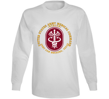 Load image into Gallery viewer, Army - United States Army Medical Command - Ssi - Ft Sam Houston Tx Classic, Hoodie, and Long Sleeve