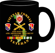 Load image into Gallery viewer, Army - Vietnam Combat Veteran - 8th Battalion 4th Artillery - I Field Force - Mug