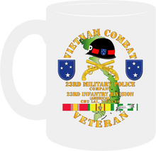 Load image into Gallery viewer, Army - Vietnam Combat Veteran, 23rd Military Police Company, 23rd Infantry Division - Mug