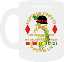 Load image into Gallery viewer, Army - Vietnam Combat Veteran, 5th Military Police Company, 5th Infantry Division - Mug