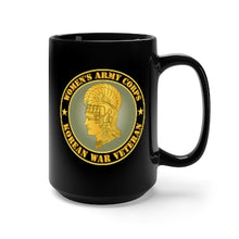 Load image into Gallery viewer, Black Mug 15oz - Army - Women's Army Corps - Korean War Veteran