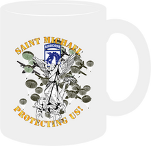 Load image into Gallery viewer, Army - XVIII Airborne Corps - Saint Michael - Protecting Us - Mug