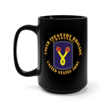 Load image into Gallery viewer, Black Mug 15oz - Army - 196th Infantry Brigade - Chargers - SSI X 300