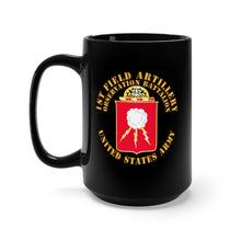 Load image into Gallery viewer, Black Mug 15oz - Army - 1st Field Artillery Observation Battalion X 300