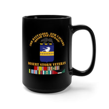 Load image into Gallery viewer, Black Mug 15oz - Army - 3rd Bn, 8th Cavalry - Desert Storm Veteran