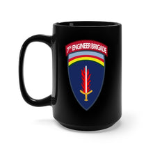 Load image into Gallery viewer, Black Mug 15oz - Army - 7th Engineer Bde w Tab wo Txt X 300