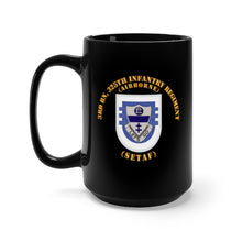 Load image into Gallery viewer, Black Mug 15oz - Army - Flash - 3rd Bn 325th Infantry Regiment - Abn - SETAF wo DS