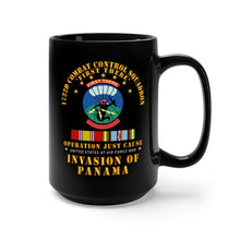 Load image into Gallery viewer, Black Mug 15oz - Just Cause - 1722d Combat Control Squadron w Svc Ribbons X 300