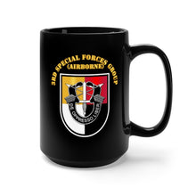Load image into Gallery viewer, Black Mug 15oz - SOF - 3rd SFG Flash w Txt V1