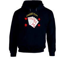 Load image into Gallery viewer, Cards - Hearts 6-10 Straight Flush - Hoodie
