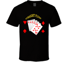 Load image into Gallery viewer, Cards - Hearts 6-10 Straight Flush Classic T Shirt