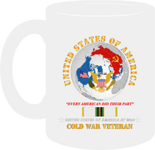 Load image into Gallery viewer, Govt - United States of America - People - COLD WAR VETERAN - Mug
