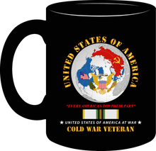 Load image into Gallery viewer, Govt - United States of America - People - COLD WAR VETERAN - Mug