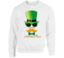 Load image into Gallery viewer, St. Patrick's Day - Happy - St. Patrick's - Day Crewneck Sweatshirt
