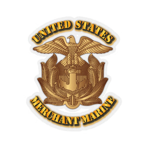 Kiss-Cut Stickers - USMM - United States Merchant Marine