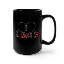 Load image into Gallery viewer, Black Mug 15oz - Love Dance - VALENTINE