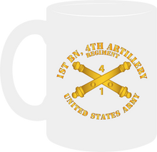 Load image into Gallery viewer, Army - 1st Battalion 4th Field Artillery Regiment - with Arty Branch - Mug
