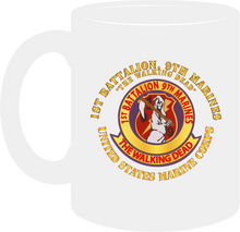 Load image into Gallery viewer, United States Marine Corps - 1st Battalion 9th Marines - The Walking Dead - Mug
