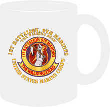 Load image into Gallery viewer, United States Marine Corps - 1st Battalion 9th Marines - The Walking Dead - Mug