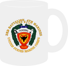 Load image into Gallery viewer, United States Marines Corps - 3rd Battalion, 4th Marines - The Bull - Mug