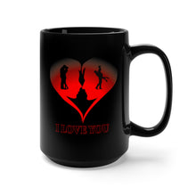 Load image into Gallery viewer, Black Mug 15oz - My Valentine