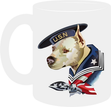 Load image into Gallery viewer, Navy - 1st Watchdog as The Navy Dog - Mug