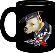 Load image into Gallery viewer, Navy - 1st Watchdog as The Navy Dog - Mug