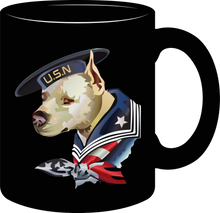 Load image into Gallery viewer, Navy - 1st Watchdog as The Navy Dog - Mug