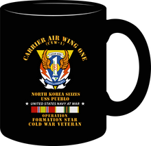 Load image into Gallery viewer, Navy - Carrier Air Wing One - Operation Formation Star - North Korea, Pueblo Siezure Mug